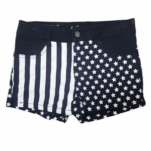 DOLLHOUSE Flag Stretch Shorts Size 12